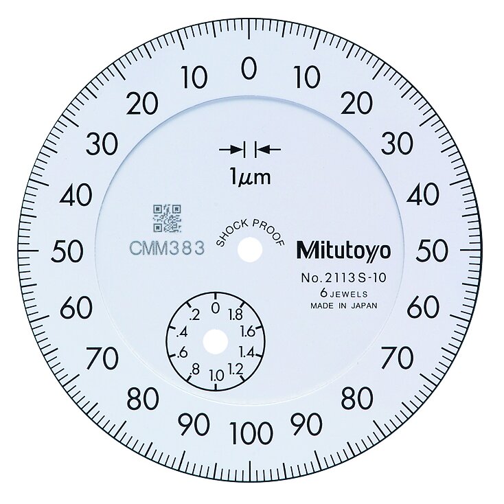 Đồng Hồ So Cơ Khí Flat Back 2mm, 0,001mm Mitutoyo 2113AB-10 6 Đồng Hồ So Cơ Khí Flat Back 2mm, 0,001mm Mitutoyo 2113AB-10 - Ảnh 3