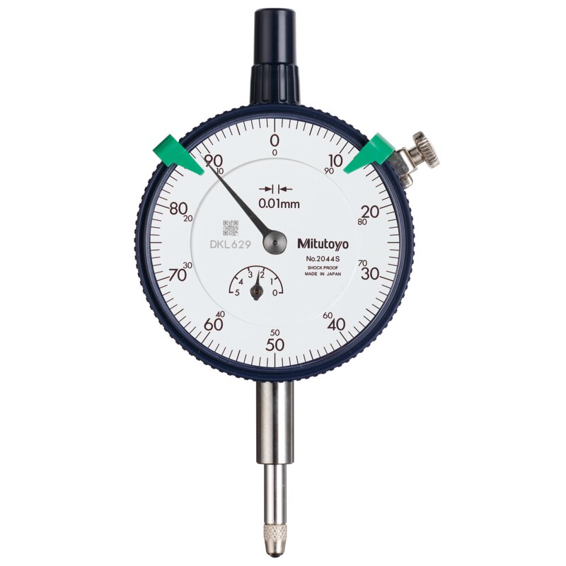 Đồng Hồ So Cơ Khí, Dial Indicator, Flat Back 10mm, 0,01mm, Reverse Type Mitutoyo 2902SB 4 Đồng Hồ So Cơ Khí, Dial Indicator, Flat Back 10mm, 0,01mm, Reverse Type Mitutoyo 2902SB