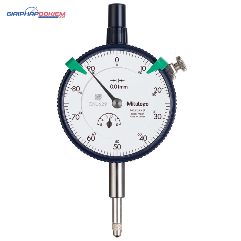 Đồng Hồ So Cơ Khí Flat Back 5mm, 0,01mm Mitutoyo 2044AB 4 Đồng Hồ So Cơ Khí Flat Back 5mm, 0,01mm Mitutoyo 2044AB