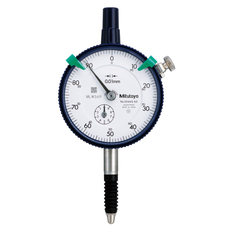 Đồng Hồ So Cơ Khí, Dial Indicator, Lug Back 10mm, 0,01mm, IP64 Mitutoyo 2046S-60 4 Đồng Hồ So Cơ Khí, Dial Indicator, Lug Back 10mm, 0,01mm, IP64 Mitutoyo 2046S-60