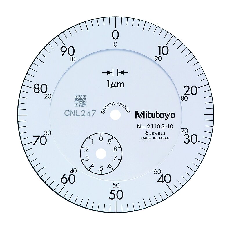 Đồng Hồ So Cơ Khí Flat Back 1mm, 0,001mm Mitutoyo 2110AB-70 7 Đồng Hồ So Cơ Khí Flat Back 1mm, 0,001mm Mitutoyo 2110AB-70 - Ảnh 3