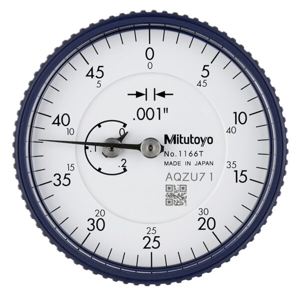 Đồng Hồ So Cơ Khí Mặt Lớn, Dial Indicator, Back Plunger, AGD/ANSI 0,2", 0,001" Mitutoyo 1166T 5 Đồng Hồ So Cơ Khí Mặt Lớn, Dial Indicator, Back Plunger, AGD/ANSI 0,2", 0,001" Mitutoyo 1166T