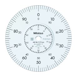 Đồng Hồ So Cơ Khí Mặt Lớn, Dial Indicator, Flat Back 100mm, 0,01mm, Shockp., Coax. Rev. Count Mitutoyo 3062AB-19 8 dong ho so co khi mat lon lug back 80mm 0 01mm mitutoyo 3060a 19 3