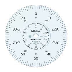 Đồng Hồ So Cơ Khí Mặt Lớn, Dial Indicator, Flat Back 100mm, 0,01mm, Shockp., Coax. Rev. Count Mitutoyo 3062AB-19 8 dong ho so co khi mat lon lug back 80mm 0 01mm mitutoyo 3060a 19 3