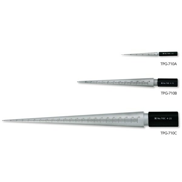 Dưỡng đo đường kính lỗ 4-15mm Niigataseiki trục côn đo lỗ tròn, Niigata Seiki TPG-710C 2 Dưỡng đo đường kính lỗ 4-15mm Niigataseiki trục côn đo lỗ tròn, Niigata Seiki TPG-710C