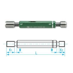 Dưỡng đo ren trong M6x1.0-GPNP-6H, Niigata Seiki GPNP-0610I
