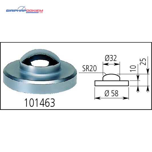Đế gá đồng hồ so D=58mm Mitutoyo 519-109-10 8 Đế gá đồng hồ so D=58mm Mitutoyo 519-109-10 - Ảnh 4