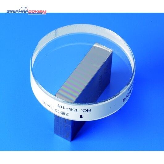 Kính Kiểm Tra Độ Phẳng D=45mm, 0,1µm Mitutoyo 158-120 4 Kính Kiểm Tra Độ Phẳng D=45mm, 0,1µm Mitutoyo 158-120