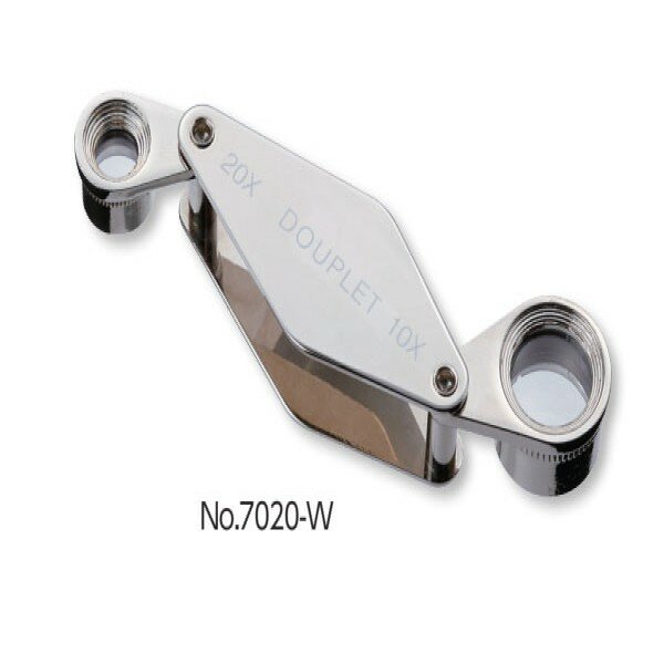 Kính lúp 10x-20X kiểu gấp Niigata Seiki No.7020-W 2 Kính lúp 10x-20X kiểu gấp Niigata Seiki No.7020-W
