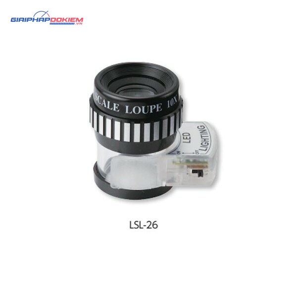 Kính lúp 10X đo lường có đèn Led Niigata Seiki LSL-26 2 Kính lúp 10X đo lường có đèn Led Niigata Seiki LSL-26
