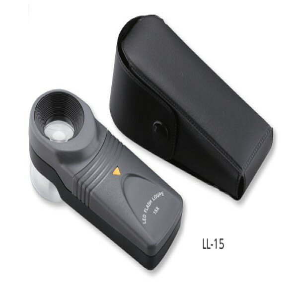 Kính lúp 15X bỏ túi có đèn Niigata Seiki LL-15 2 Kính lúp 15X bỏ túi có đèn Niigata Seiki LL-15