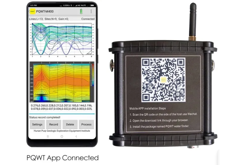 may do mach nuoc ngam sau 100 met pqwt m100 3