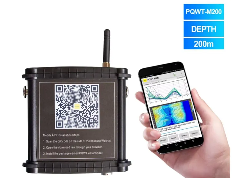 may do mach nuoc ngam sau 200m pqwt m200 2