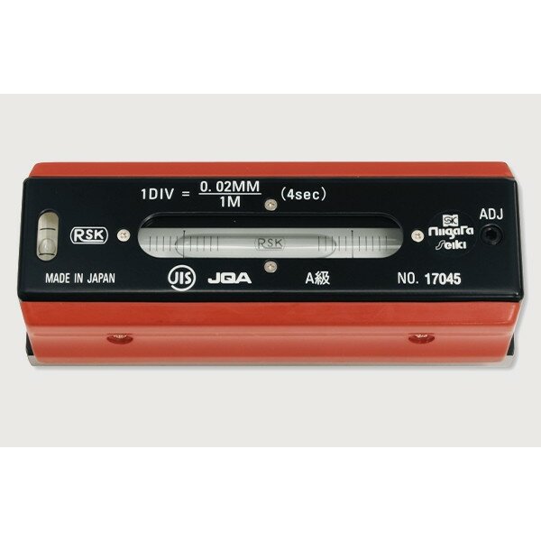 Nivo thanh 250mm (JIS) độ nhạy 0,02mm/m Niigata Seiki RSK, Niigata Seiki FLA-250002 2 Nivo thanh 250mm (JIS) độ nhạy 0,02mm/m Niigata Seiki RSK, Niigata Seiki FLA-250002