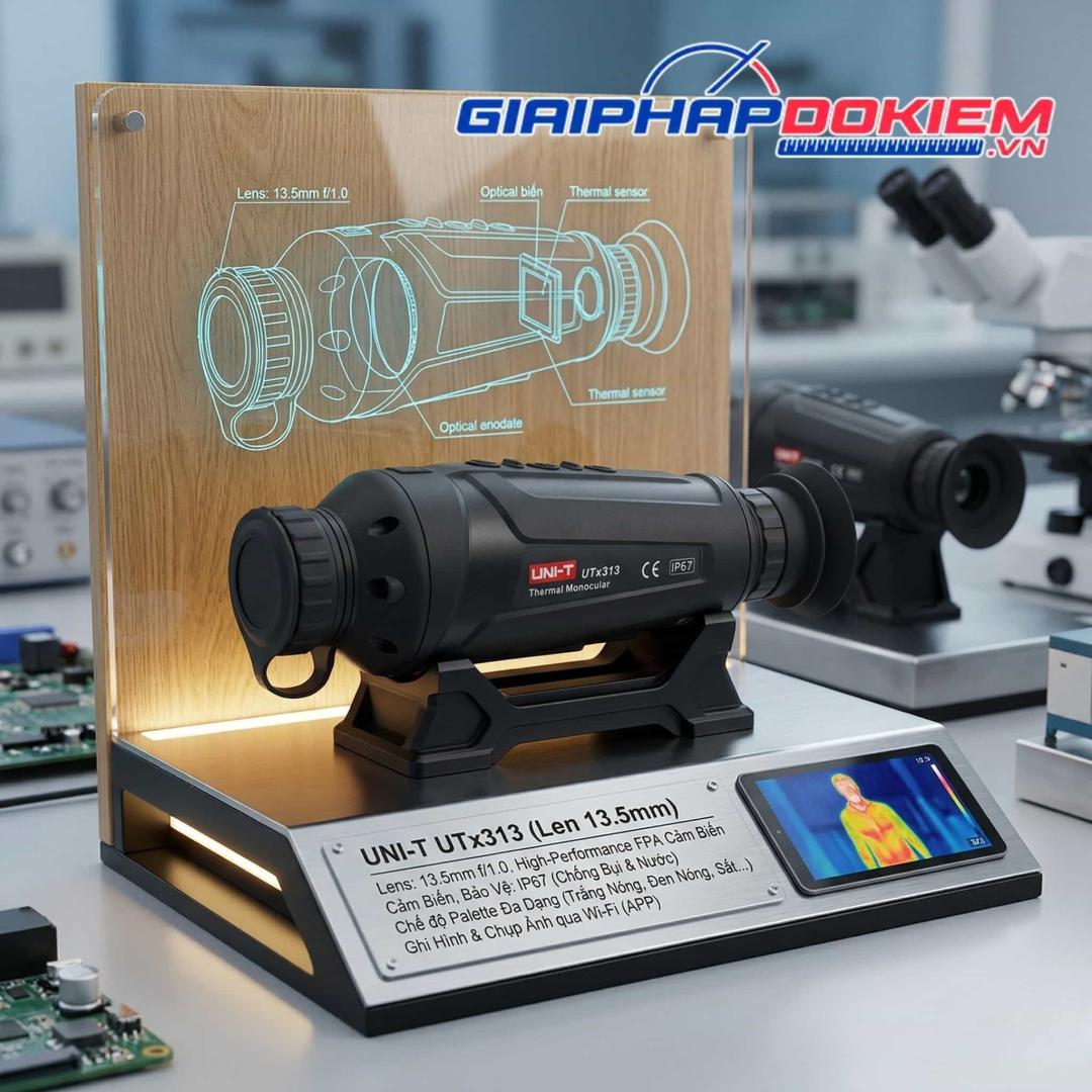 Ống Nhòm Ảnh Nhiệt Uni-T UTx313 (Len 13.5mm) 13 Ống nhòm ảnh nhiệt Uni-T UTx313 (Len 13.5mm)