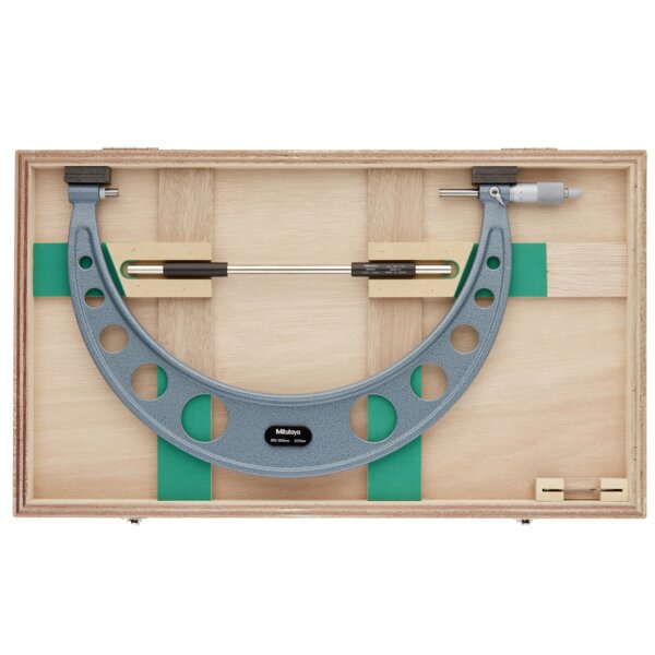 Panme Cơ Khí Đo Ngoài 325-350mm Mitutoyo 103-150 6 Panme Cơ Khí Đo Ngoài 325-350mm Mitutoyo 103-150 - Ảnh 3