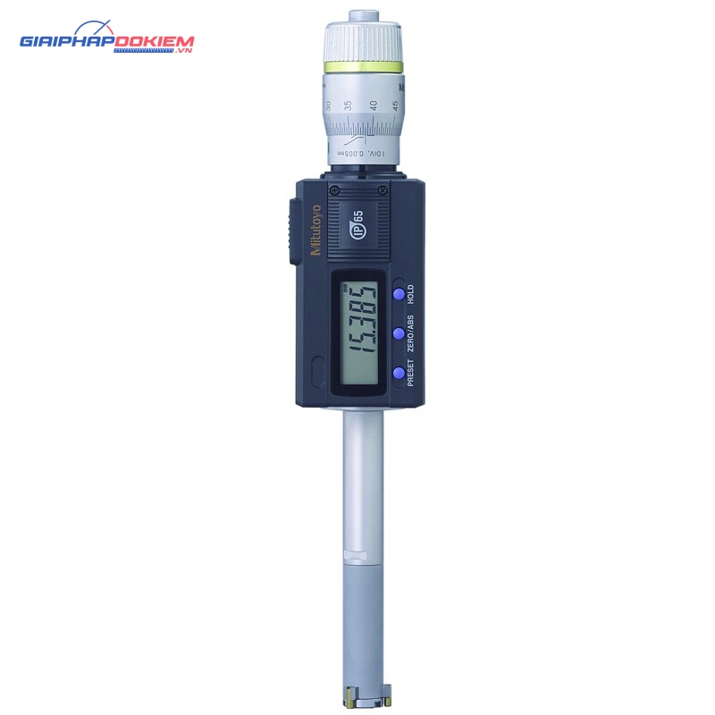 Panme Đo Lỗ 3 Chấu Điện Tử Metric, 12-16mm, IP65, TIN Mitutoyo 468-164 6 Panme Đo Lỗ 3 Chấu Điện Tử Metric, 12-16mm, IP65, TIN Mitutoyo 468-164