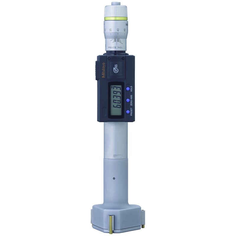 Panme Đo Lỗ 3 Chấu Điện Tử Metric, 87-100mm, IP65, TIN Mitutoyo 468-173 6 Panme Đo Lỗ 3 Chấu Điện Tử Metric, 87-100mm, IP65, TIN Mitutoyo 468-173