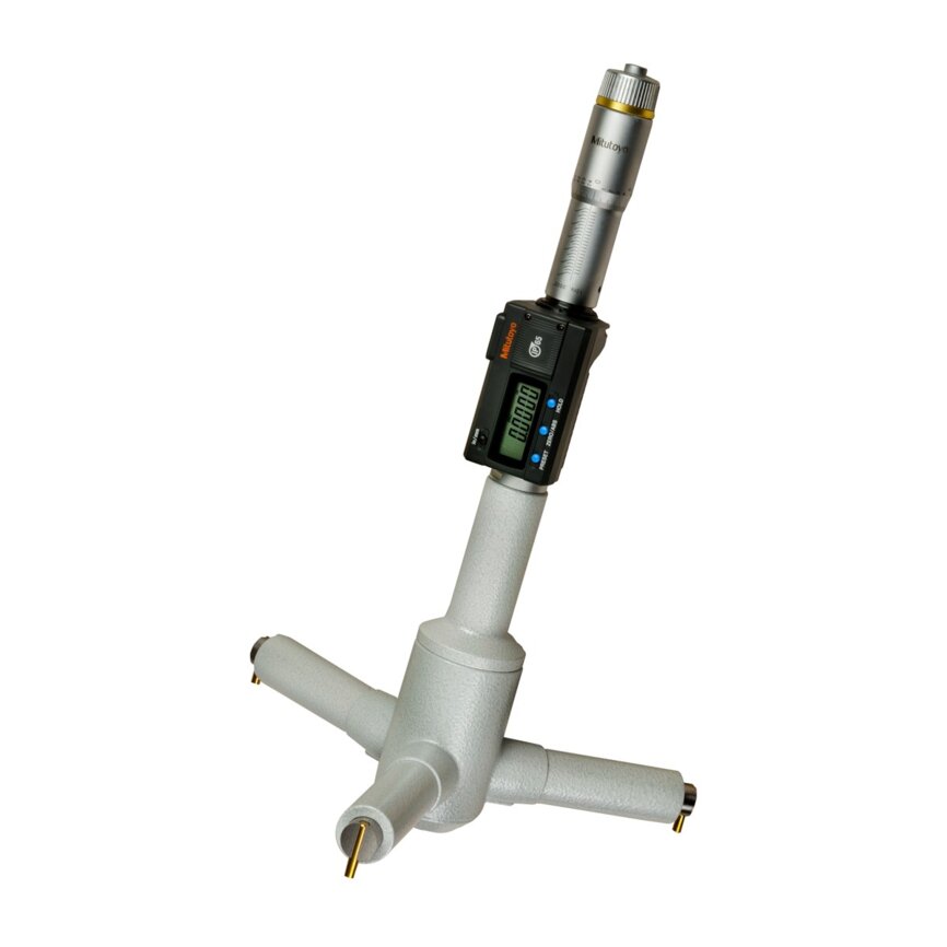 Panme Đo Lỗ 3 Chấu Điện Tử Metric/Metric, 9-10", IP65, TIN Mitutoyo 468-279 6 Panme Đo Lỗ 3 Chấu Điện Tử Metric/Metric, 9-10", IP65, TIN Mitutoyo 468-279
