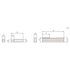 Phụ kiện Căn Mẫu Thép, Giá Đỡ Khối Đo 2mm Mitutoyo 619010 5 phu kien can mau thep gia do khoi do 2mm mitutoyo 619010 1