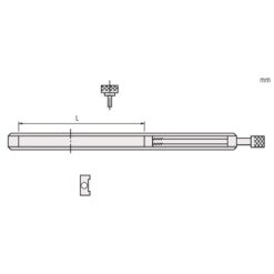 Phụ kiện Căn Mẫu Thép, Giá Đỡ Khối Đo Mitutoyo 619005 5 phu kien can mau thep gia do khoi do mitutoyo 619005 1