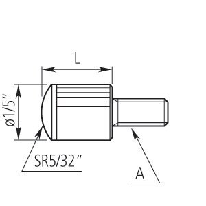 Đầu đo đồng hồ so R=2,5mm, L=20mm, Steel, Inch Mitutoyo 101186 4 Đầu đo đồng hồ so R=2,5mm, L=20mm, Steel, Inch Mitutoyo 101186 - Ảnh 2