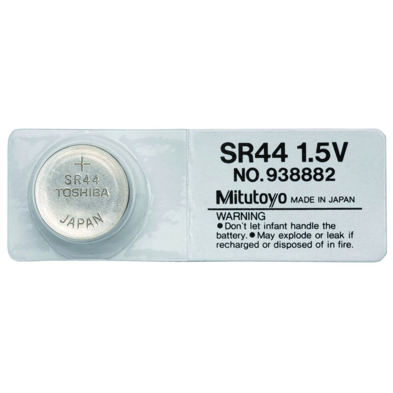 Pin điện tử Battery SR44 1.5V Mitutoyo 938882 4 Pin điện tử Battery SR44 1.5V Mitutoyo 938882 - Ảnh 2