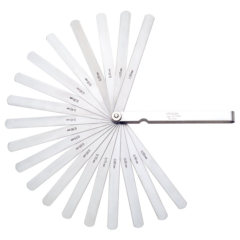 Bộ căn lá 0,03-0.5mm 13 lá Mitutoyo 184-307S 2 Bộ căn lá 0,03-0.5mm 13 lá Mitutoyo 184-307S