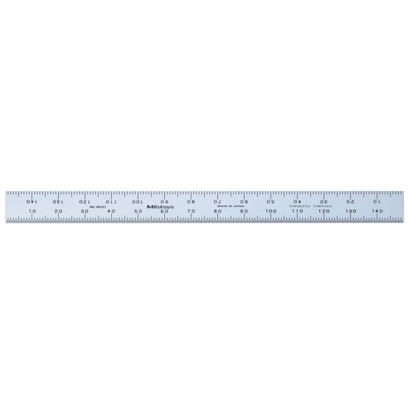 Thước Lá Thép 24", Inch Mitutoyo 182-262 3 Thước Lá Thép 24", Inch Mitutoyo 182-262