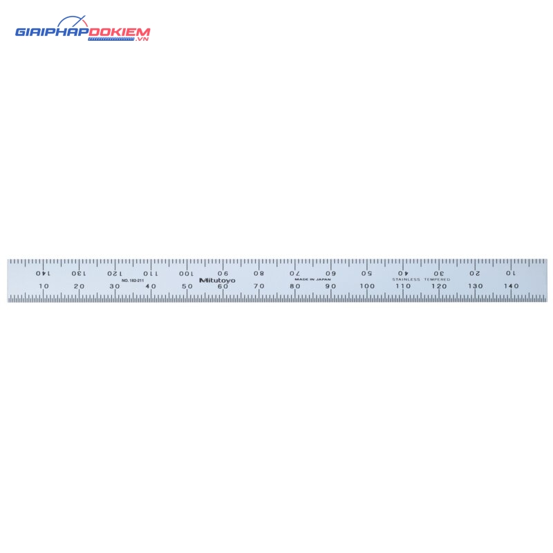 Thước Lá Thép 24", Inch Mitutoyo 182-263 3 Thước Lá Thép 24", Inch Mitutoyo 182-263