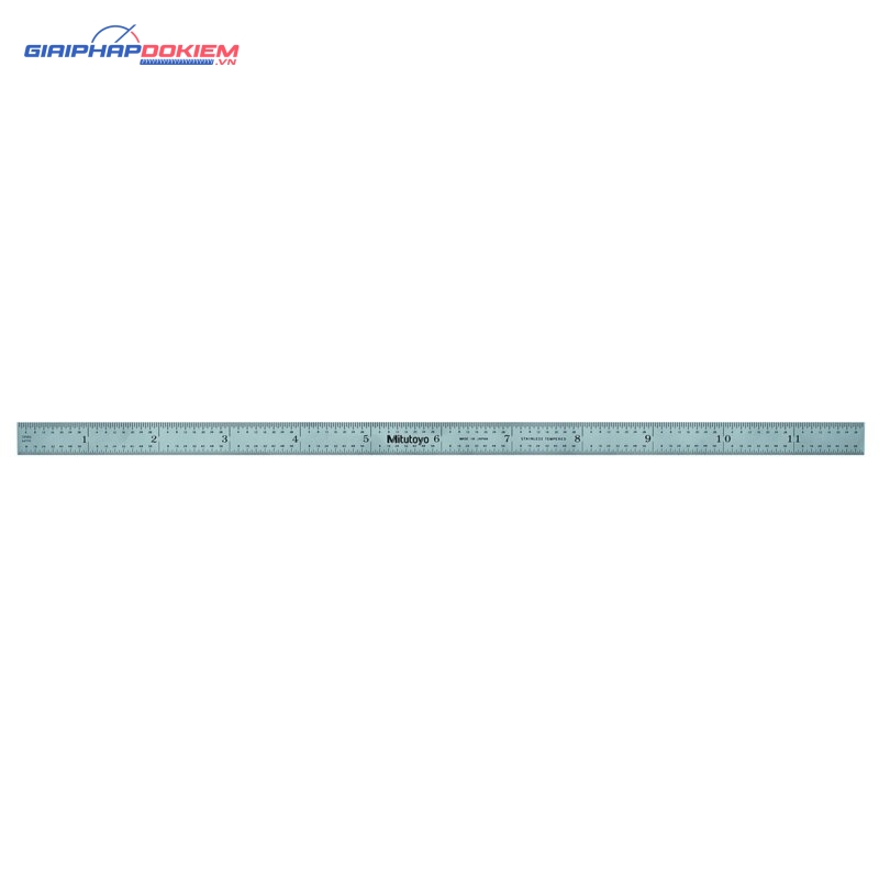 Thước Lá Thép 12" Inch Mitutoyo 182-224 3 Thước Lá Thép 12" Inch Mitutoyo 182-224
