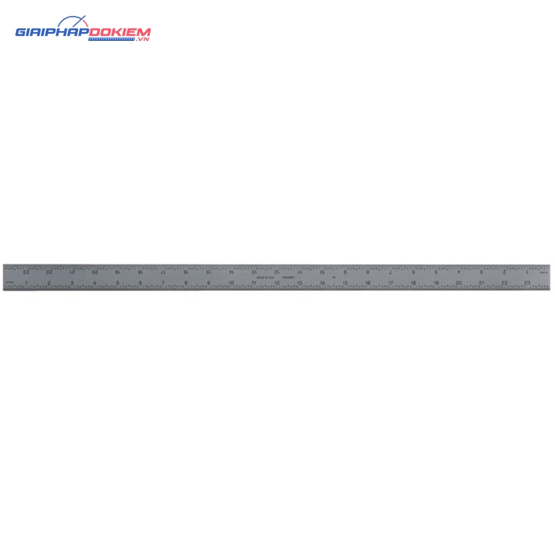 Thước Lá Thép 24" Inch Mitutoyo 182-161 3 Thước Lá Thép 24" Inch Mitutoyo 182-161
