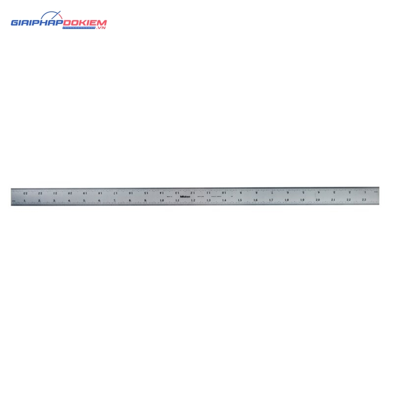 Thước Lá Thép 24" Inch Mitutoyo 182-162 3 Thước Lá Thép 24" Inch Mitutoyo 182-162