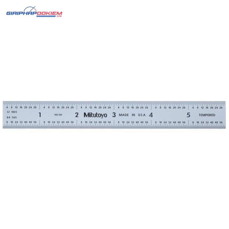Thước Lá Thép 6" Inch Mitutoyo 182-103 3 Thước Lá Thép 6" Inch Mitutoyo 182-103