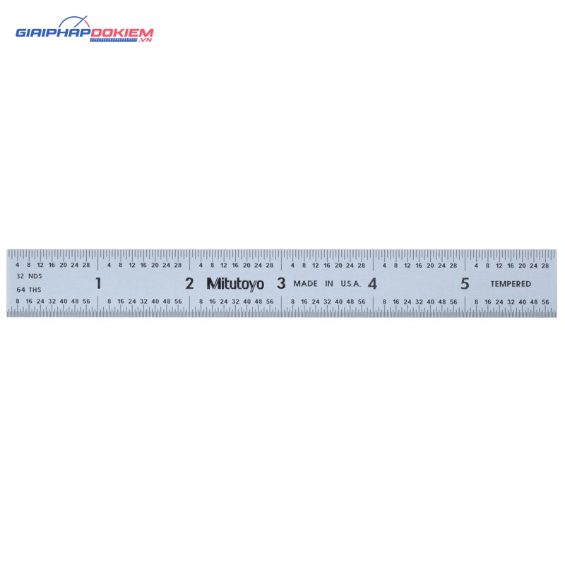 Thước Lá Thép 6" Inch Mitutoyo 182-104 3 Thước Lá Thép 6" Inch Mitutoyo 182-104