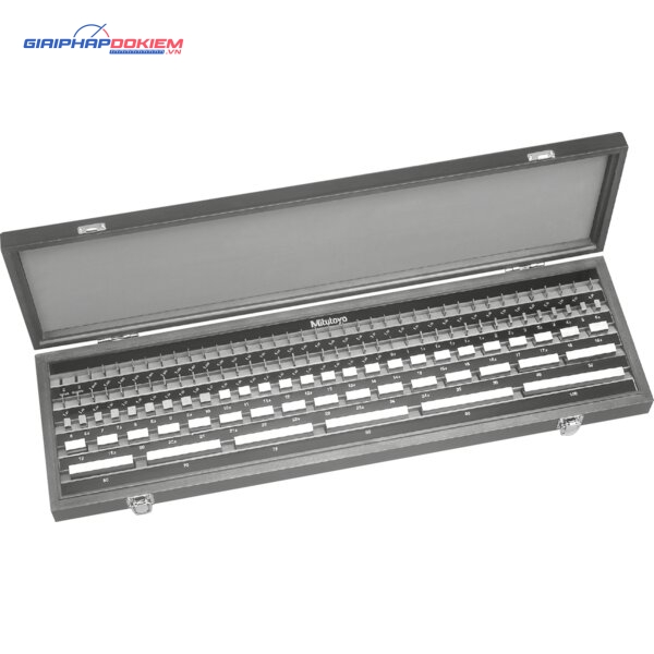 Bộ Căn Mẫu Thép 122 Miếng Cấp 2 Mitutoyo 516-599-10 2 Bộ Căn Mẫu Thép 122 Miếng Cấp 2 Mitutoyo 516-599-10