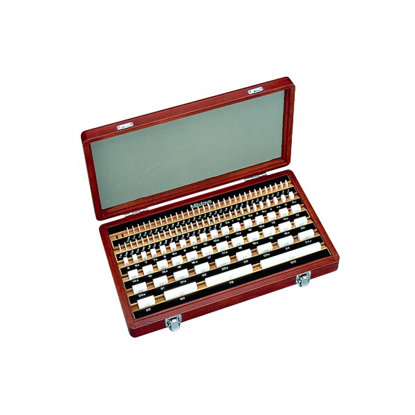 Bộ Căn Mẫu Ceramic Hệ Mét 103 Miếng Cấp 2 Mitutoyo 516-344-10 2 Bộ Căn Mẫu Ceramic Hệ Mét 103 Miếng Cấp 2 Mitutoyo 516-344-10