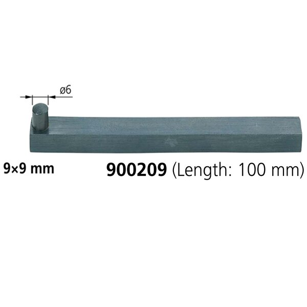 Thanh Giữ Đồ gá Cho Đồng Hồ So 9x9mm/100mm Mitutoyo 900209 2 Thanh Giữ Đồ gá Cho Đồng Hồ So 9x9mm/100mm Mitutoyo 900209
