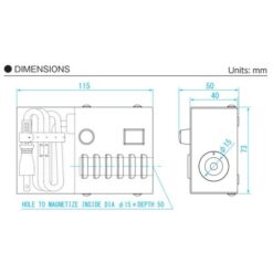 Thiết bị tạo từ-Khử từ Mini Niigata Seiki MT-F 5 thiet bi tao tu khu tu mini niigata seiki mt f 1