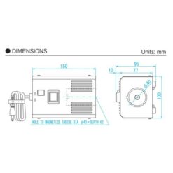 Thiết bị tạo từ-Khử từ Mini Niigata Seiki MT-G 8 thiet bi tao tu khu tu mini niigata seiki mt g 2