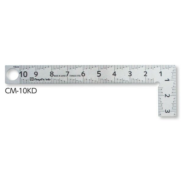 Thước đo Eke 10x5mm có vạch chia Niigata Seiki CM-10KD 4 Thước đo Eke 10x5mm có vạch chia Niigata Seiki CM-10KD