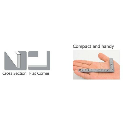 Thước đo Eke 10x5mm có vạch chia Niigata Seiki CM-10KD 5 Thước đo Eke 10x5mm có vạch chia Niigata Seiki CM-10KD - Ảnh 2