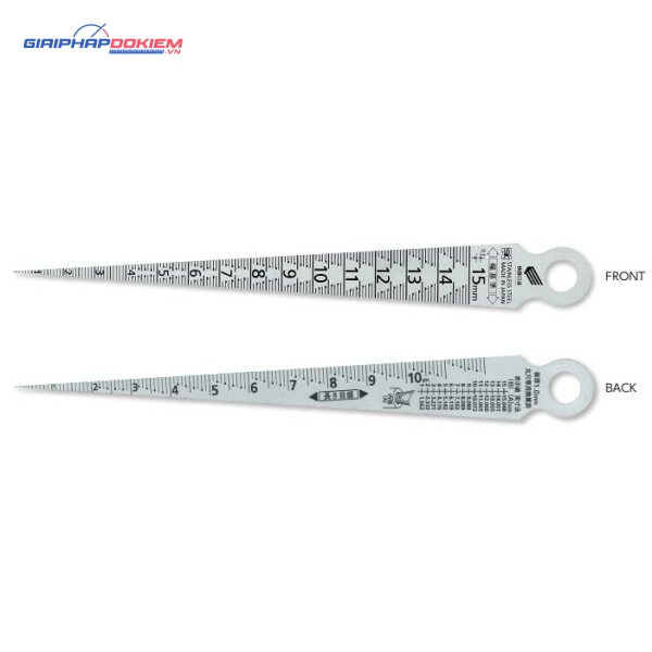 Thước đo khe hở 1-15mm Niigataseiki TPG-700AKD 2 Thước đo khe hở 1-15mm Niigataseiki TPG-700AKD