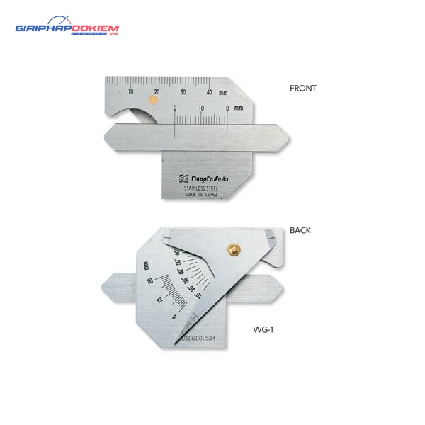 Thước đo mối hàn 0-3mm WG-1(M) Niigataseiki WG-1(M) 2 Thước đo mối hàn 0-3mm WG-1(M) Niigataseiki WG-1(M)