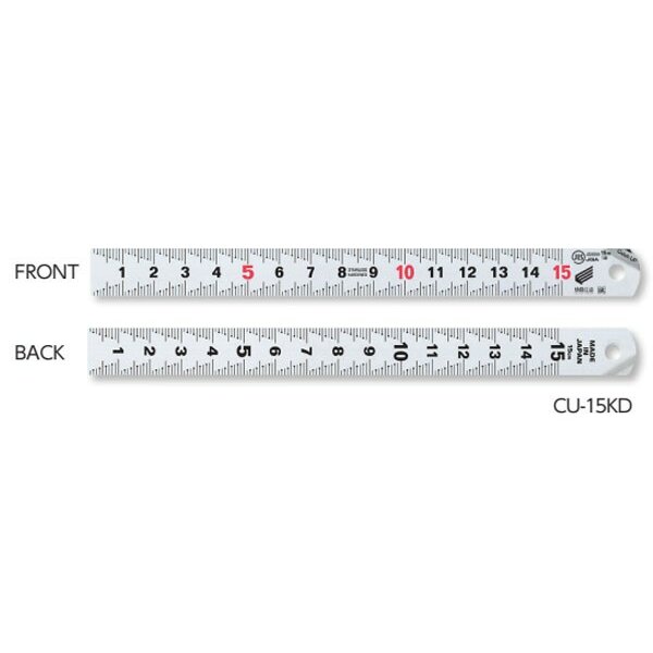 Thước lá dài 150mm Catch up, Niigata Seiki bề mặt phủ Satin Niigata Seiki CU-15KD 4 Thước lá dài 150mm Catch up, Niigata Seiki bề mặt phủ Satin Niigata Seiki CU-15KD