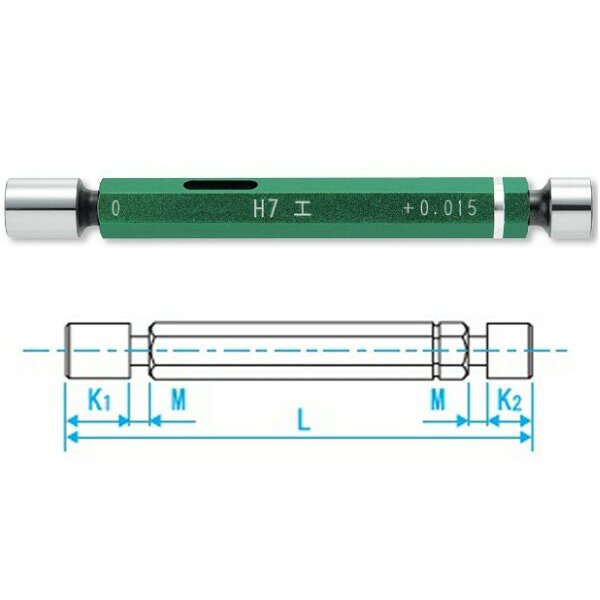 Trục chuẩn Go-Nogo LP6-H7 Niigata Seiki 2 Trục chuẩn Go-Nogo LP6-H7 Niigata Seiki