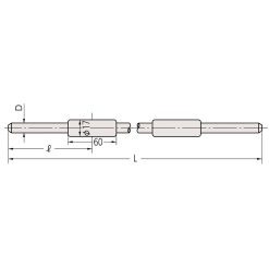 Trục chuẩn Panme 875mm Mitutoyo 167-135 6 truc chuan panme 1050mm mitutoyo 167 366 1