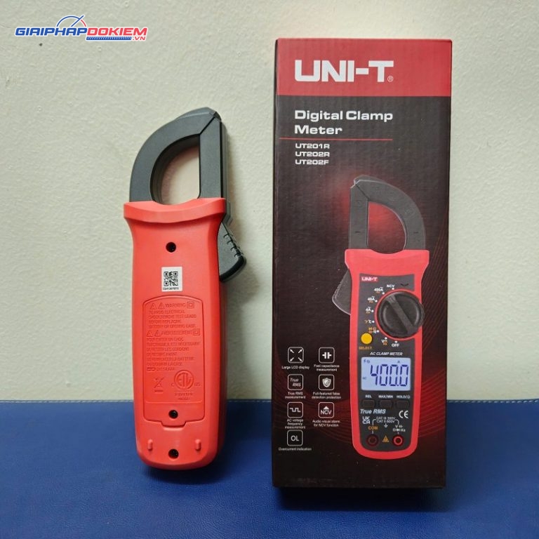 Đồng hồ ampe kìm Uni-T UT202F (600A;AC) 2 Đồng hồ ampe kìm Uni-T UT202F (600A;AC) - Ảnh 2