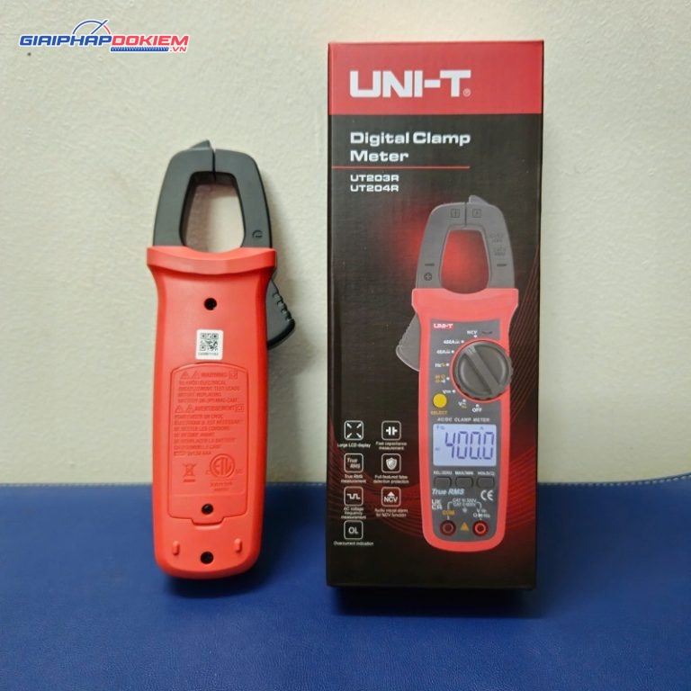 Ampe kìm đo AC/DC Uni-T UT203R (400A;600V) 2 Ampe kìm đo AC/DC Uni-T UT203R (400A;600V) - Ảnh 2