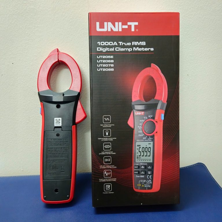 Ampe kìm Uni-T UT205E (1000A; AC) 2 Ampe kìm Uni-T UT205E (1000A; AC) - Ảnh 2